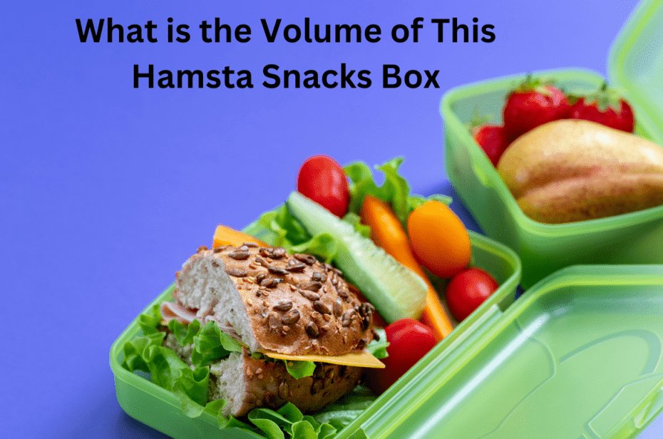 What is the Volume of This Hamsta Snacks Box