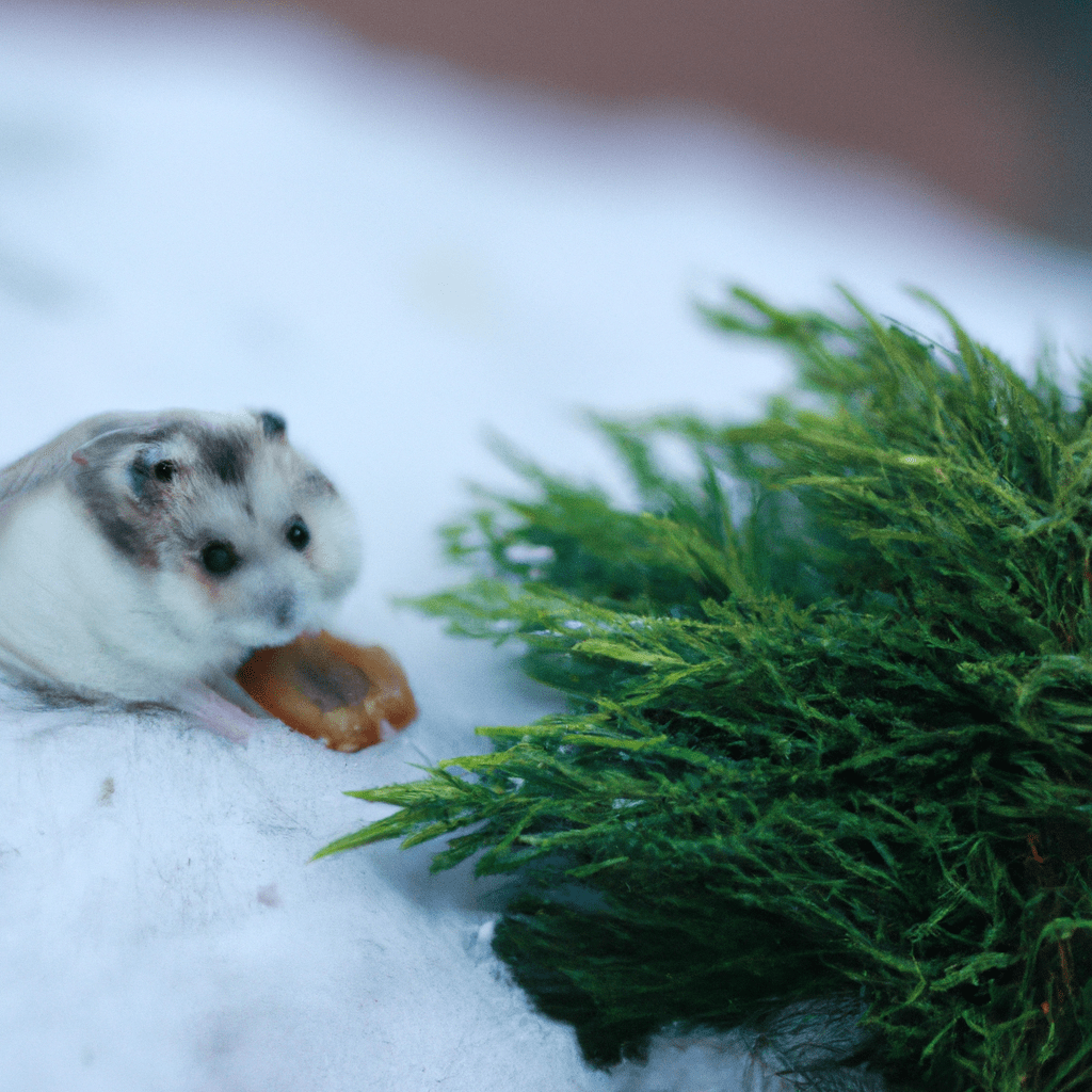 Winter White Dwarf Hamster